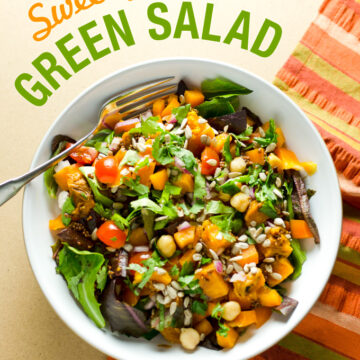Sweet Potato Green Salad