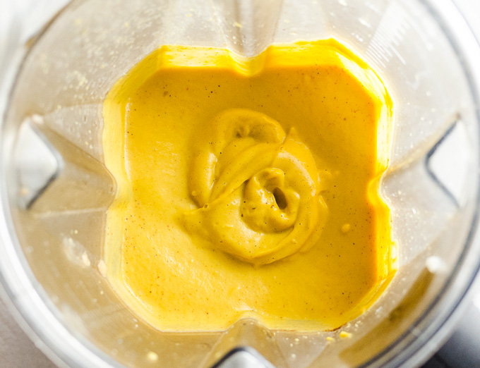 Plant-Based Nacho Cheese Sauce - creamy, spicy and delicious - vegan and gluten free | VeggiePrimer.com
