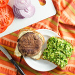 Loaded Portobello Mushroom Sandwich - this vegan and gluten-free recipe is packed with flavor and healthy ingredients - takes less than 30 minutes to prepare! | VeggiePrimer.com