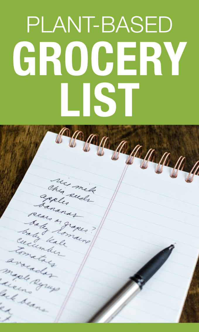 Plant-Based Grocery List - stock your kitchen with the ingredients on this list and you'll always be ready to make a simple, quick and easy gluten-free vegan recipe! | VeggiePrimer.com