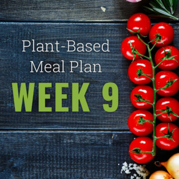 Week 9 Meal Plan - Vegan and Gluten-Free